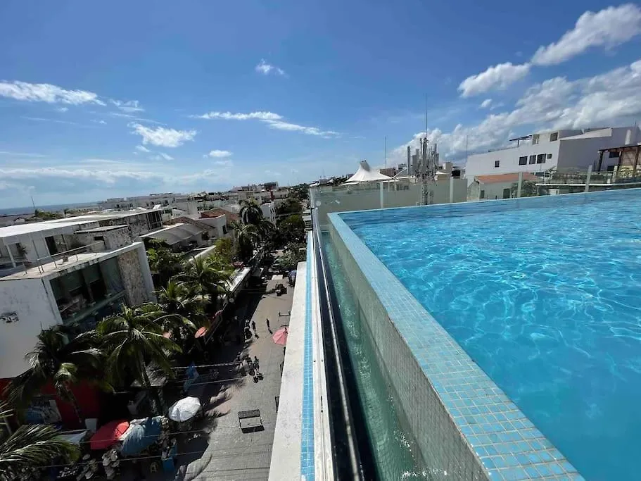 Best Penthouse On 5Av! Private Pool! Rooftop With Ocean View Playa del Carmen Mexiko
