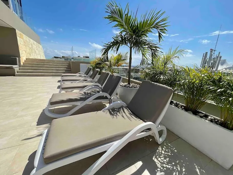Lägenhet Best Penthouse On 5Av! Private Pool! Rooftop With Ocean View Playa del Carmen Mexiko