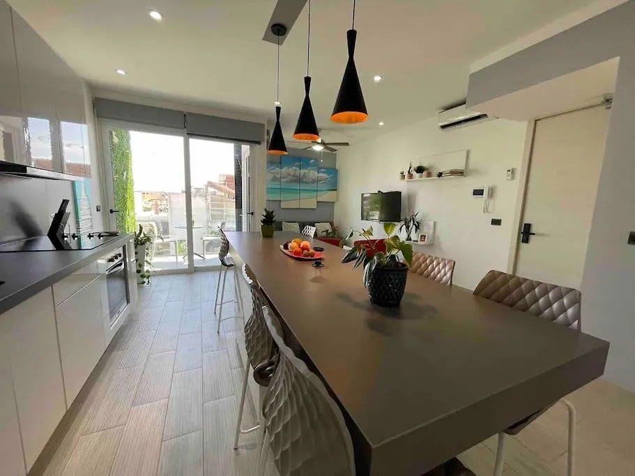 Best Penthouse On 5Av! Private Pool! Rooftop With Ocean View Playa del Carmen Lägenhet