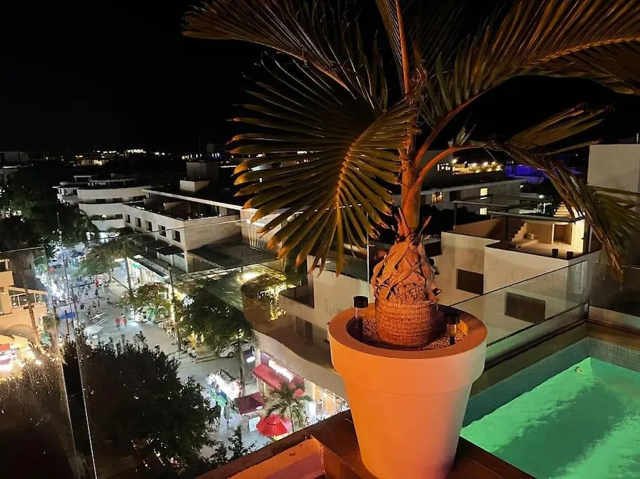 Best Penthouse On 5Av! Private Pool! Rooftop With Ocean View Playa del Carmen Apartment