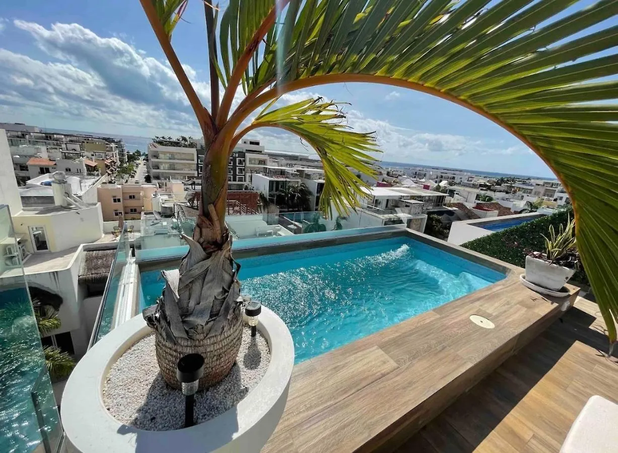 Apartment Best Penthouse On 5Av! Private Pool! Rooftop With Ocean View Playa del Carmen Mexico