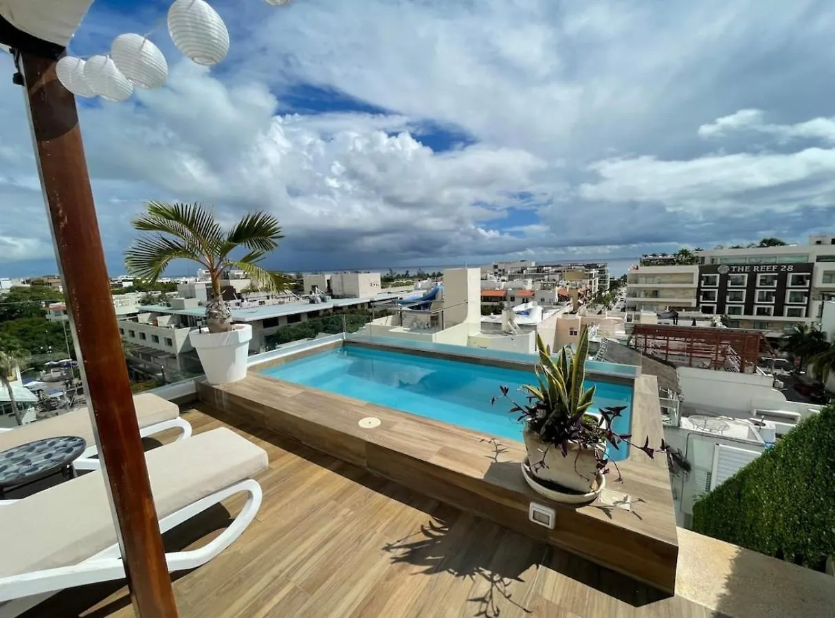 Best Penthouse On 5Av! Private Pool! Rooftop With Ocean View Playa del Carmen
