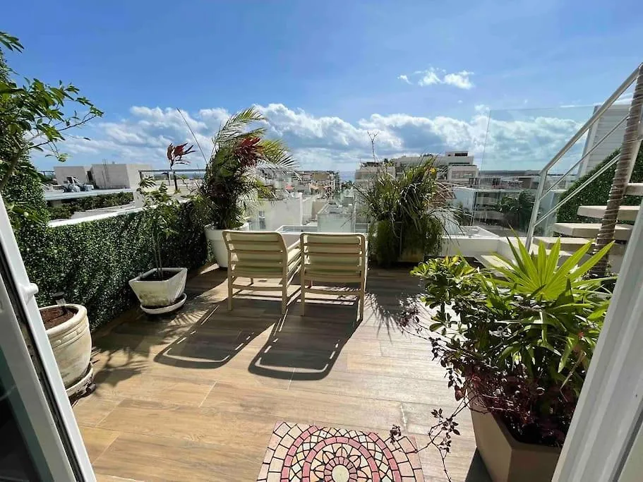 Best Penthouse On 5Av! Private Pool! Rooftop With Ocean View Playa del Carmen