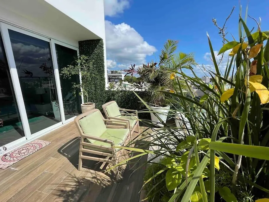 Apartment Best Penthouse On 5Av! Private Pool! Rooftop With Ocean View Playa del Carmen