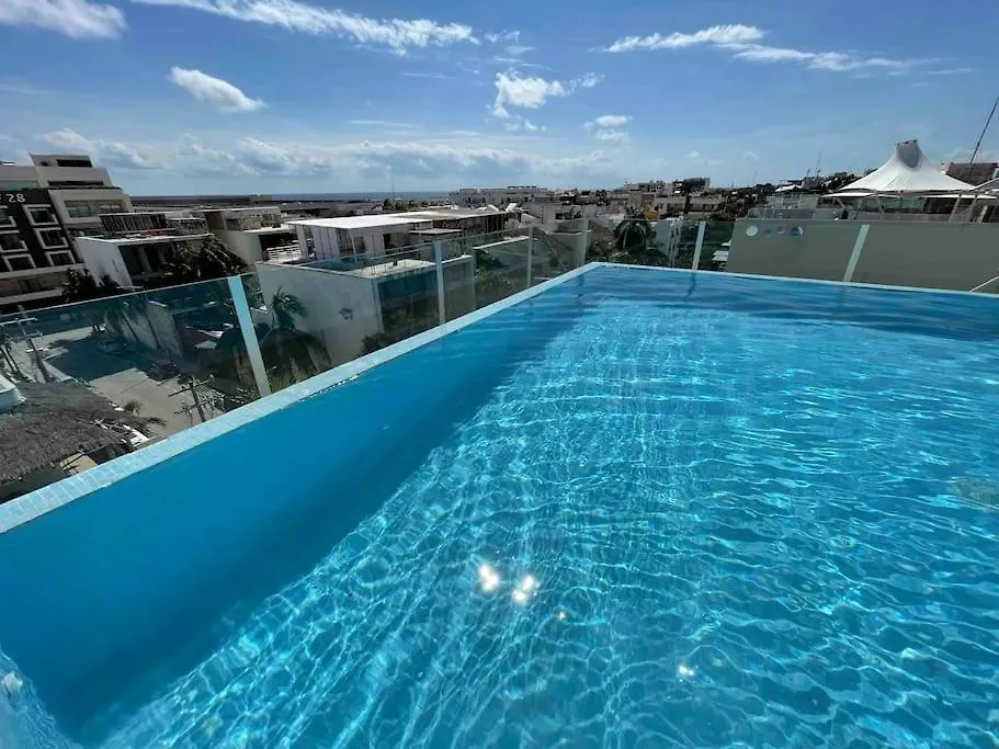 Best Penthouse On 5Av! Private Pool! Rooftop With Ocean View Playa del Carmen Apartment
