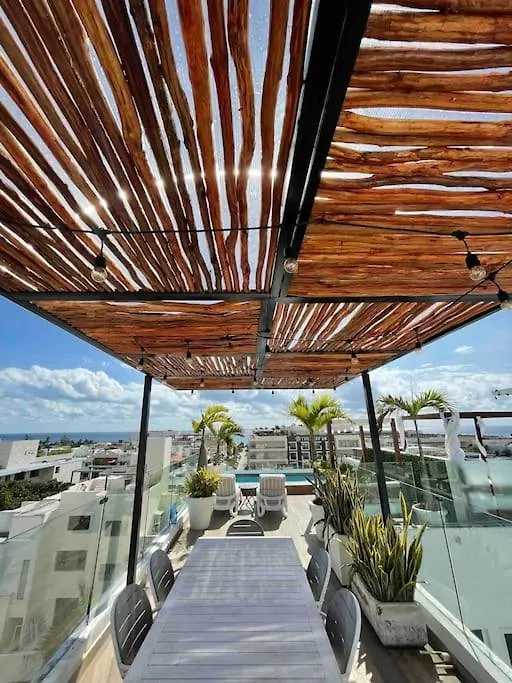 Best Penthouse On 5Av! Private Pool! Rooftop With Ocean View Playa del Carmen